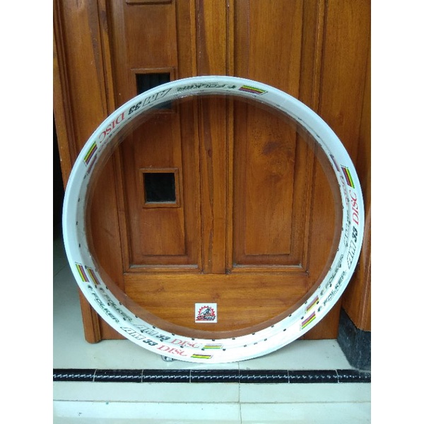 RIM RIMS VELG FOLKER 26 INCH AM33 LUBANG 36H WARNA PUTIH