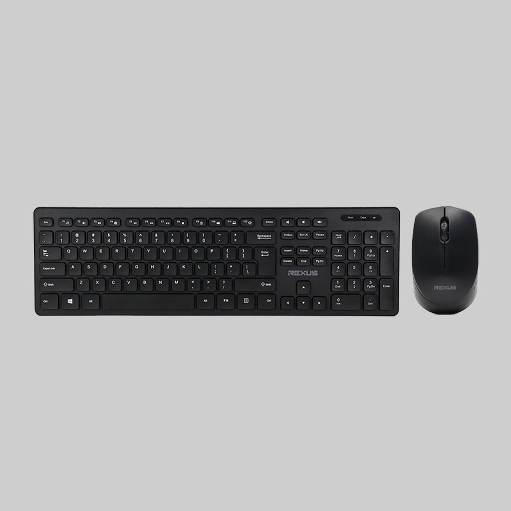 Rexus KM8 Keyboard Mouse Wireless Combo