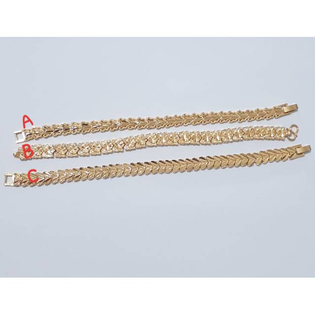 GELANG TANGAN TITANIUM / GELANG RANTAI TITANIUM / GELANG SISIK NAGA