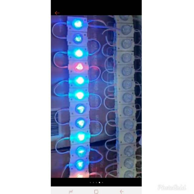Lampu Led 1 mata 24v rgb