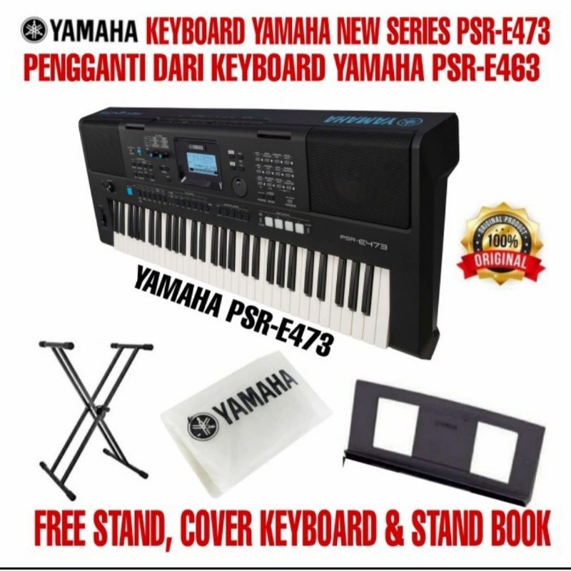 keyboard yamaha psr e473 orgen tunggal e 473 original