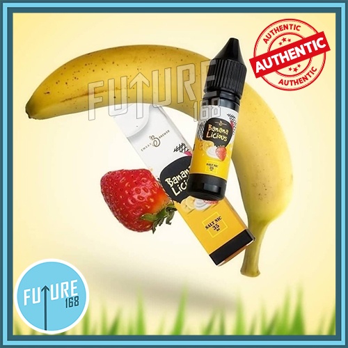 Jual Banana Licious Salt Nic 15ml 35mg, Saltnic Liquid Pod Friendly, E ...