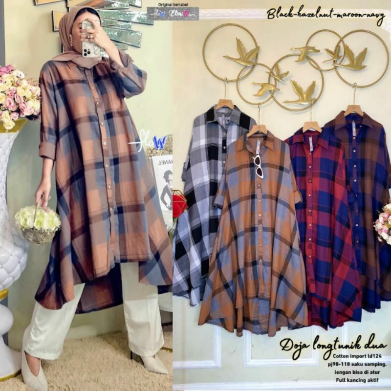 DOJA LONG TUNIK DUA BY FLOW