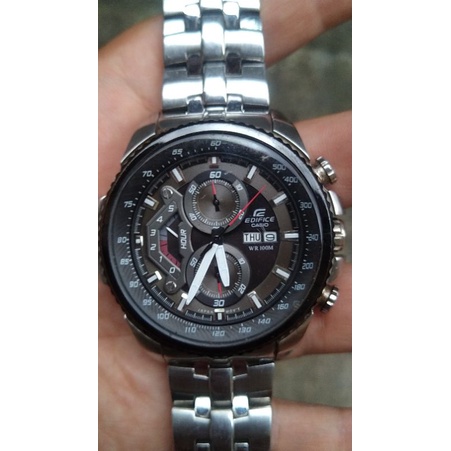jam tangan casio edifice ef 558 original second bekas murah meriah