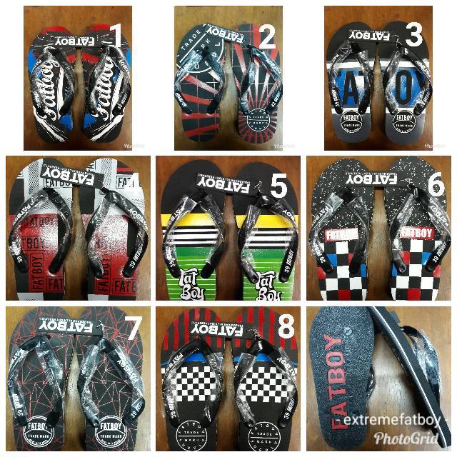 Sandal sol karet fatboy