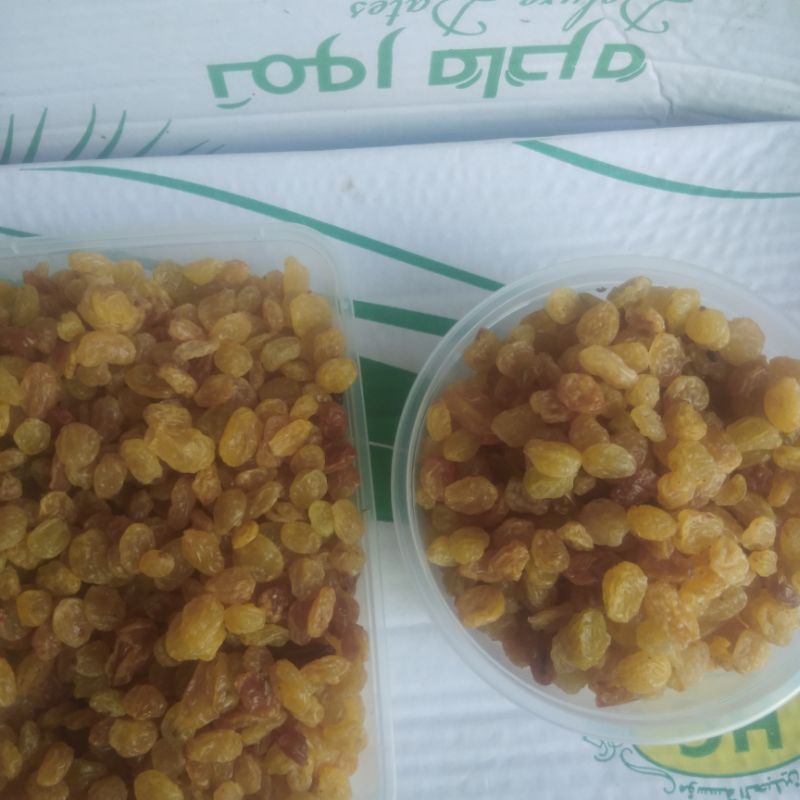 

Kismis Simin Manis 250gram-1kg /Kismis Anggur golden/ Kismis Mutiara