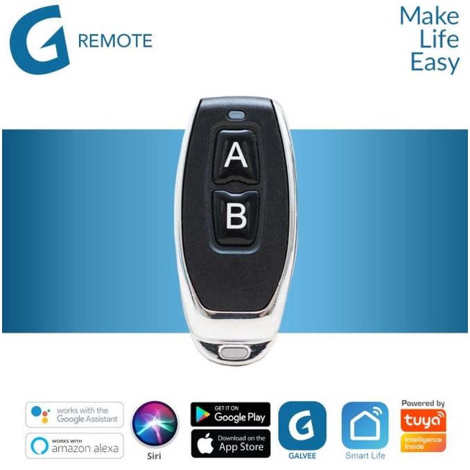 GALVEE Smart Breaker with RF Feature Smart Home WiFi Home Automation