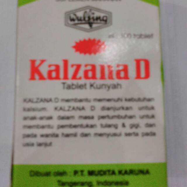 Kalzana D (Botol isi 100)