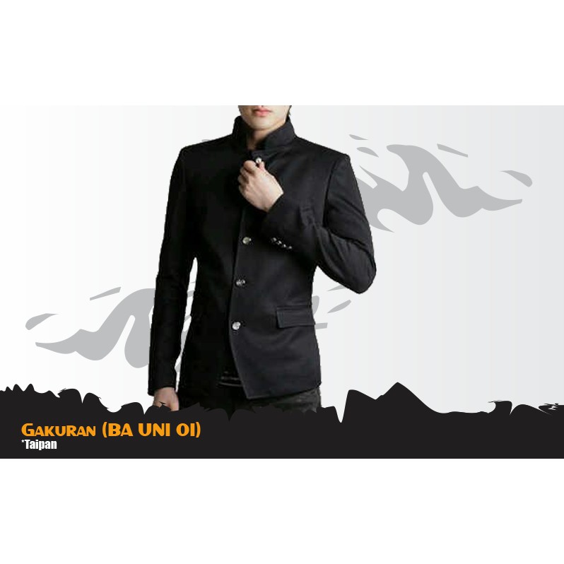 Blazer Anime Gakuran Japan School Uniform BA UNI 01 Blazer Keren