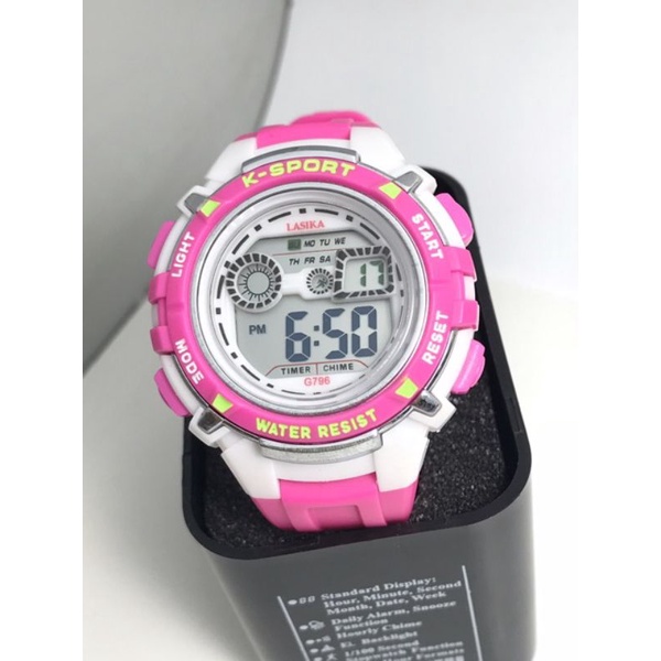 (Grosir)Jam Tangan Wanita/Pria/Anak&quot; Lasika Kecil Strap Rubber Anti Air(Terima Cod)