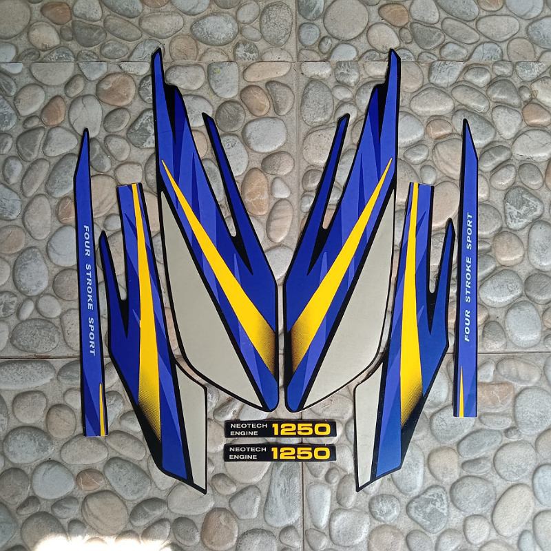 sticker striping HONDA GL MAX 1998