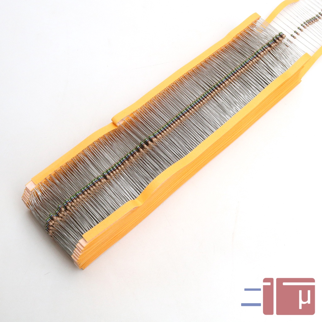 X10 Resistor 560R 560 Ohm 1/4W Karbon 5% Taiwan Kaki Tembaga