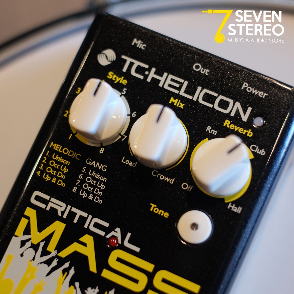 TC Helicon Critical Mass Vocal Effect