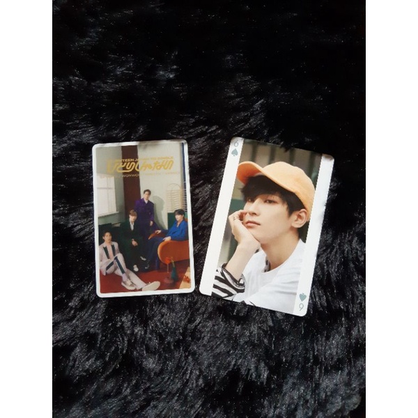 PHOTOCARD WONWOO SEVENTEEN HMV TRUMP HENGGARAE DAN MCARD HHU