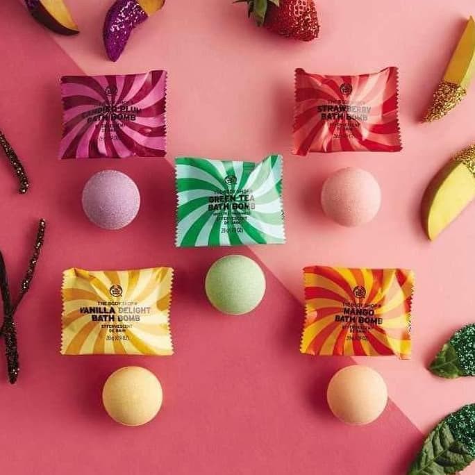 Jual (ORIGINAL) BATH BOMB BATH BUBBLE THE BODY SHOP Shopee Indonesia