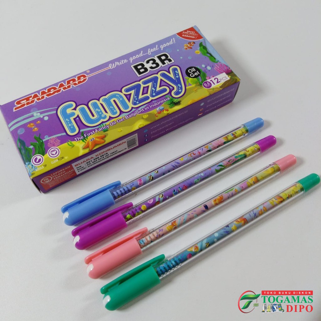 

BALLPEN FUNZZY B3R UNDER WATER 0.5 ECER STANDARD (BLACK)