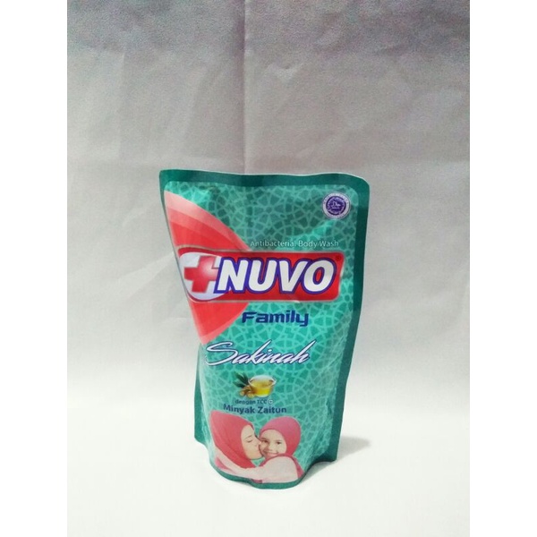 Nuvo Sakinah Hijab Body Wash Sabun Mandi Cair 450 ml