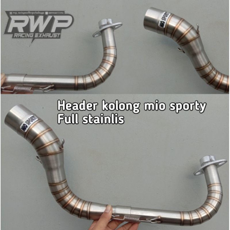 Leher header pipa knalpot header mio sporty leher knalpot mio sporty header knalpot matic header mio