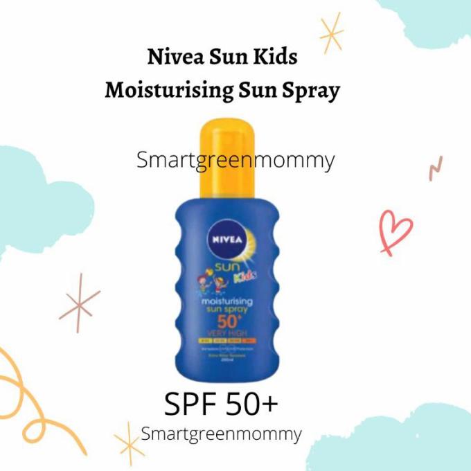 Sale Nivea Sun Kids Moisturising Sun Spray Spf 50+ Sunblock Sun Screen Anak/ SUNSCREEN ANAK KECANTIK