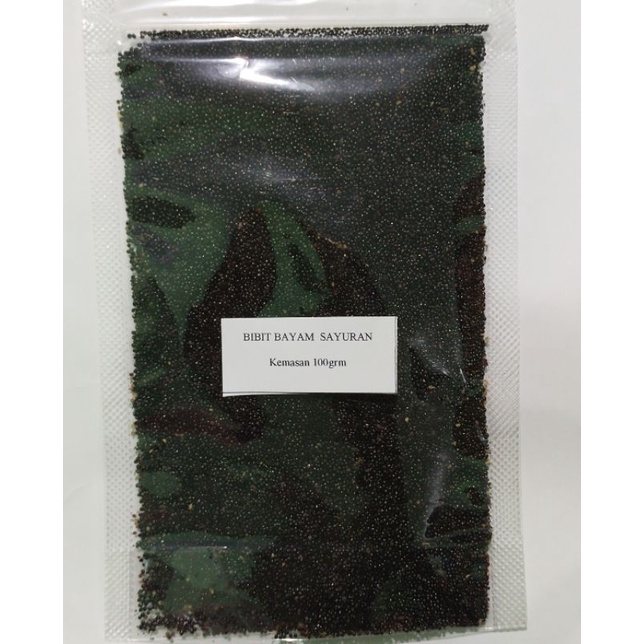 Benih  bayam bibit bayam 100grm