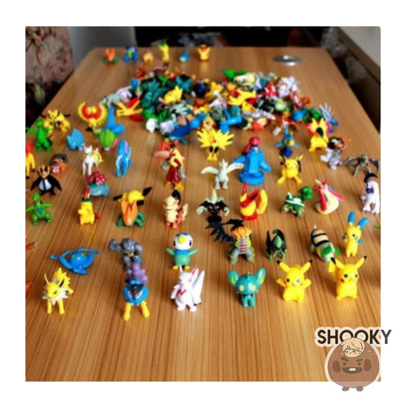 Pokemon Action Figure 24pcs Random Murah - Pokemon Figure