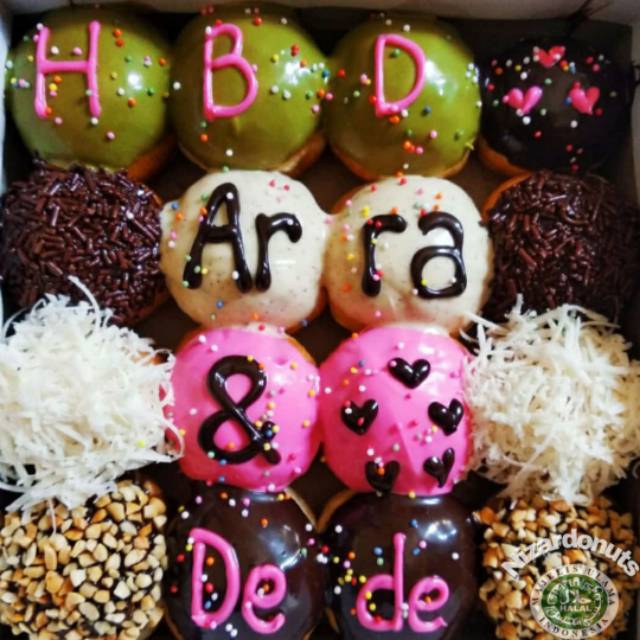 

Donat Mini Birthday isi 16 Homemade