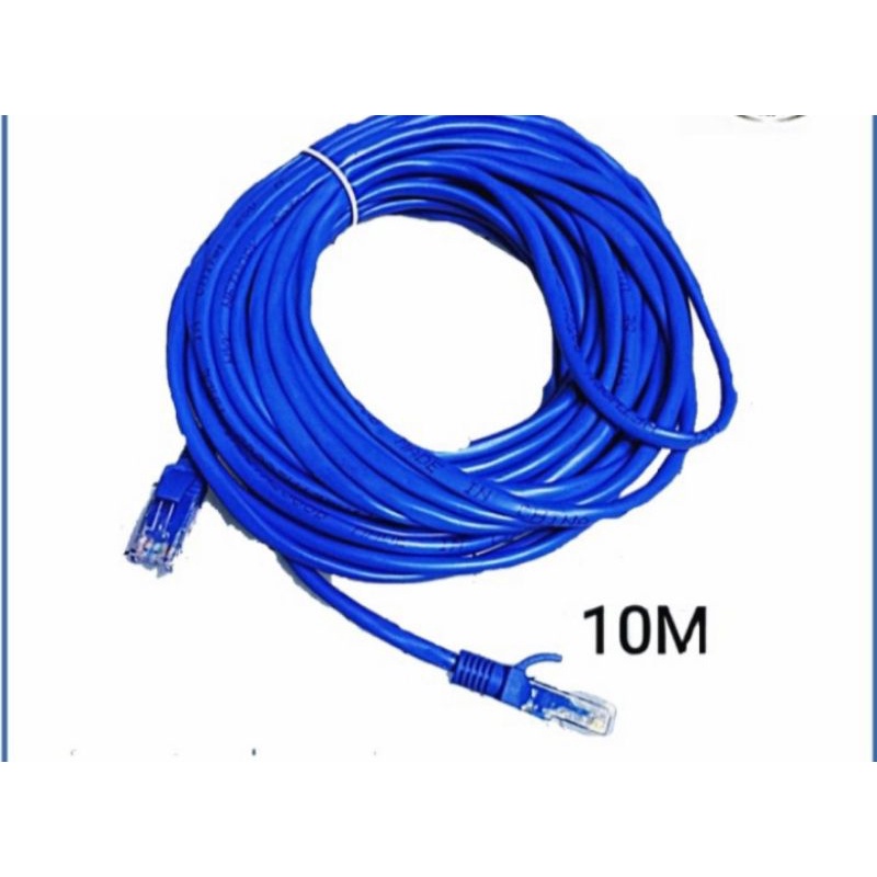 Kabel LAN 10m Cat5E / Cat 5 UTP 10 m Cable 10 meter