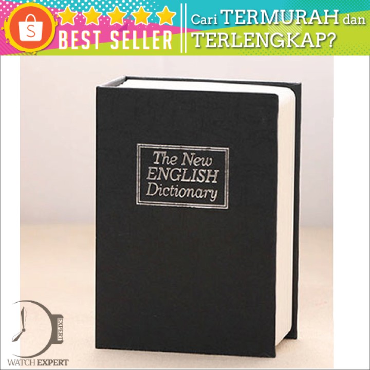 TERLARIS Security Dictionary Cash Jewelry Key Lock Book Storage - SAFEBET ER567