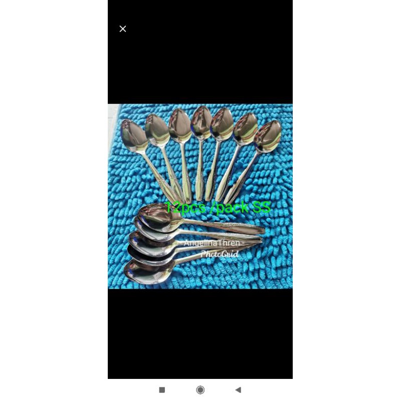 Sendok makan 1 lusin - sendok makan stainless - sendok Makan 12pcs