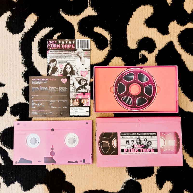 F(X) / fx The 2nd Album - PINK TAPE / READY STOCK