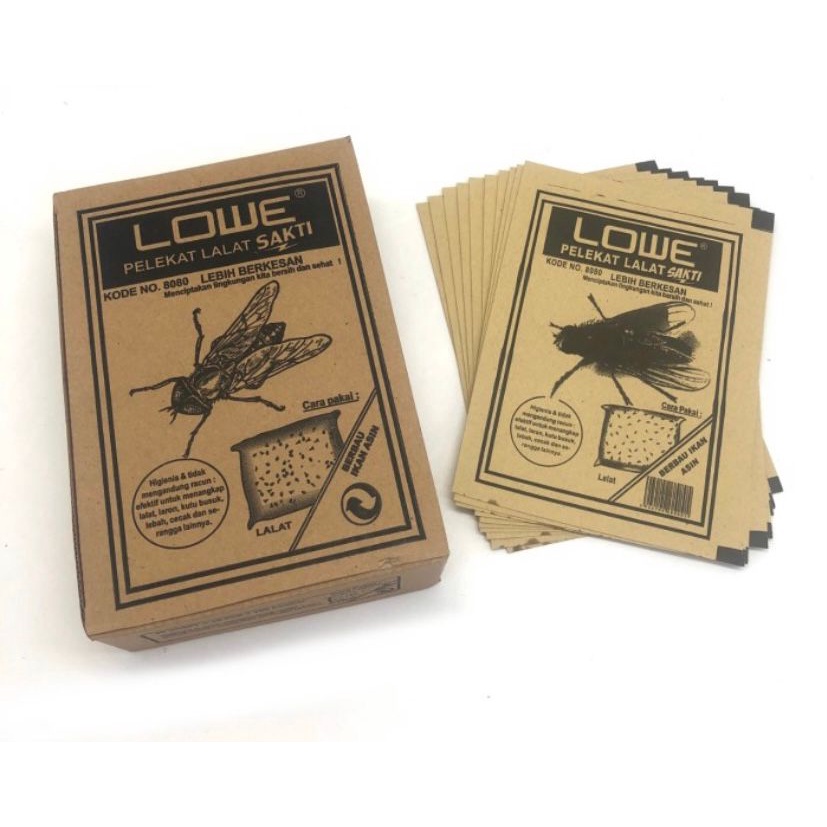 LEM LALAT - GLUE PAD LALAT -  MODEL PAPAN KERTAS SEKALI PAKAI