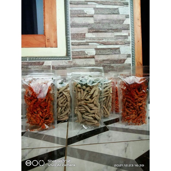 

Basreng stik extra pedas daun jeruk aneka seblak 100gram