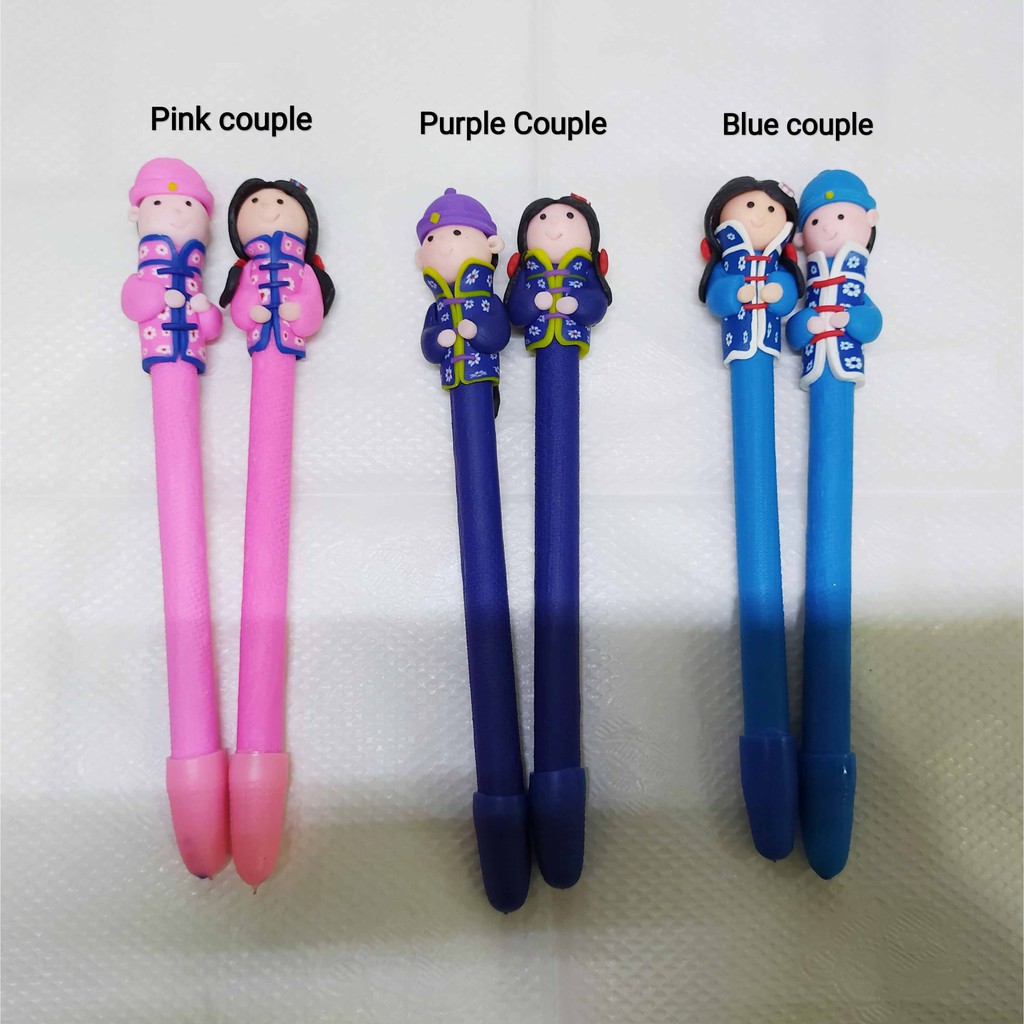 Pulpen couple - Karakter Chinese Unik cute pen