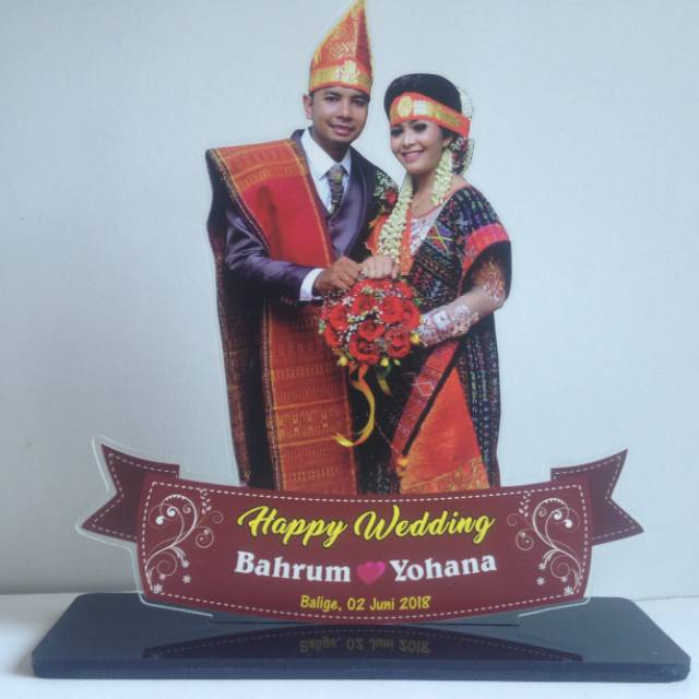 

Plakat Acrylik Wedding/Pernikahan