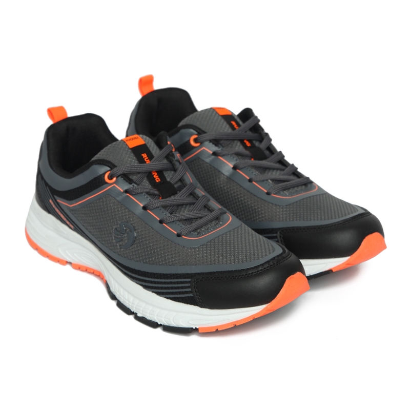 Phoenix Tritan Sepatu Running Pria - Black/D.Grey