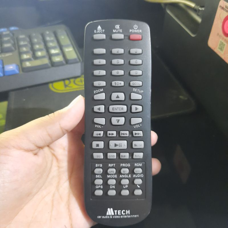 REMOTE REMOT DVD AUDIO MTECH ORIGINAL ASLI