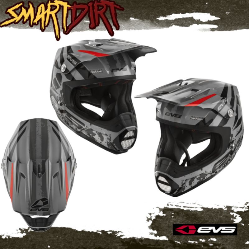 HELM CROSS EVS T5 GRAPPLER. HELMET MX ENDURO OFFROAD EVS T5 GRAPPLER