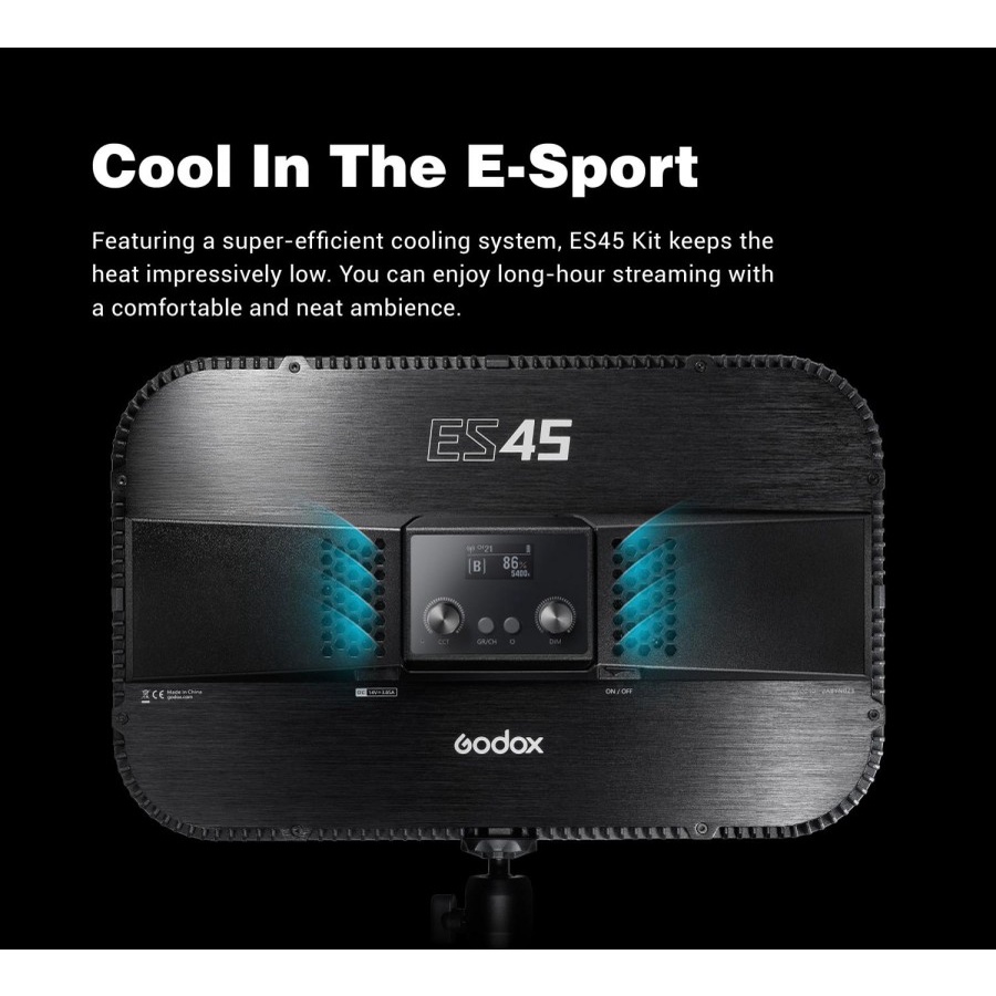 Godox ES45 E-Sport LED Light Kit / Godox Led ES45 Kit