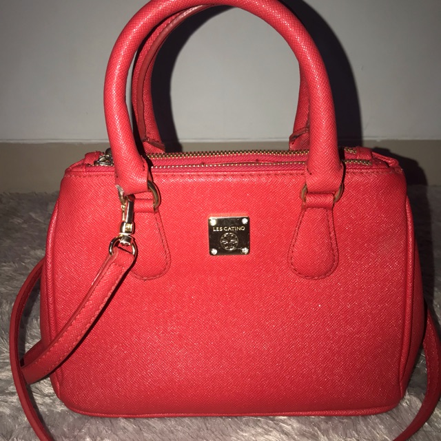 [PRELOVED] Les Catino Promesa Mini Satchel Red