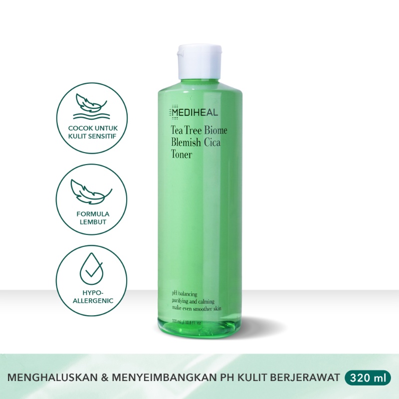 Mediheal Tea Tree Biome Blemish Cica Toner 320ml