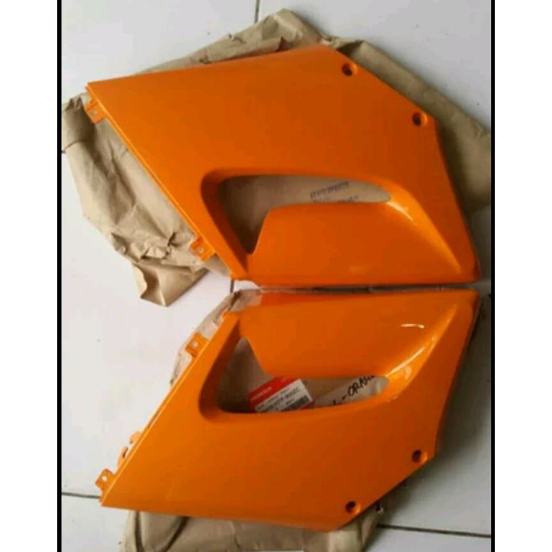 Fairing Tengah Orange Repsol Cbr 150 old Thailand Faring Tengah Ori Original