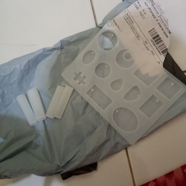 5 Inf ✿ 5 Pack Cetakan Perhiasan Handmade Diy Bahan Resin Silikon