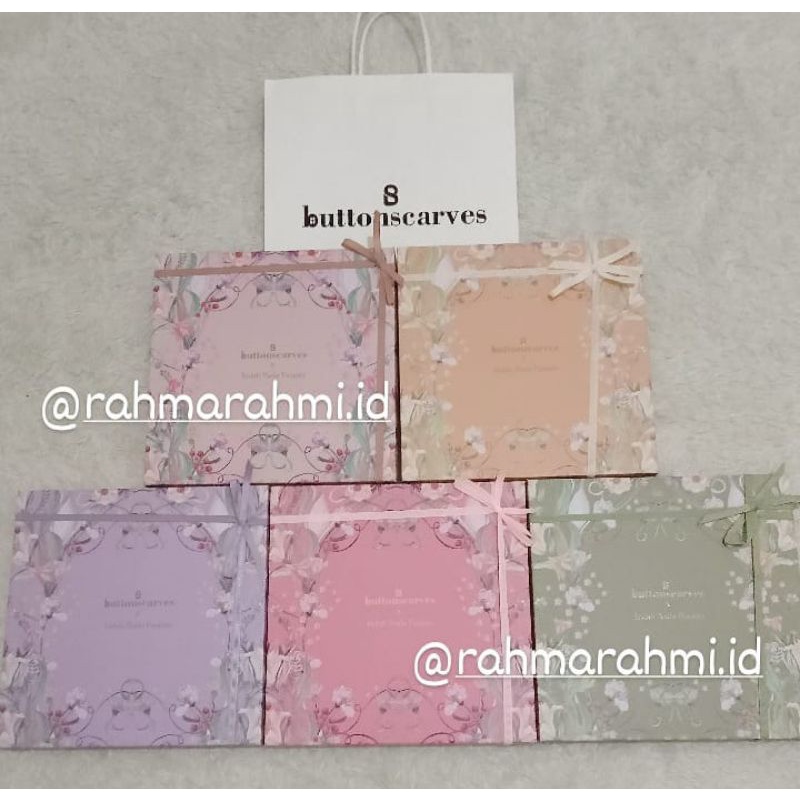 READY SIAP KIRIM✔️ The Nada Series Voal Scarf Fis Do Re Mi Fa Sol La Si by Buttonscarves BS