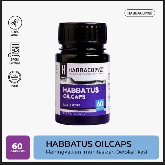 

Discount Habbaco99 Habbatus Oilcaps Herbal Ekstrak Habbatusauda Jinten Hitam /OBAT HERBAL ASAM URAT/OBAT HERBAL PELANGSING/OBAT HERBAL KOLESTEROL/OBAT HERBAL DIABETES