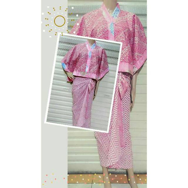 Jual kebaya kelelawar batik cap tulis asli