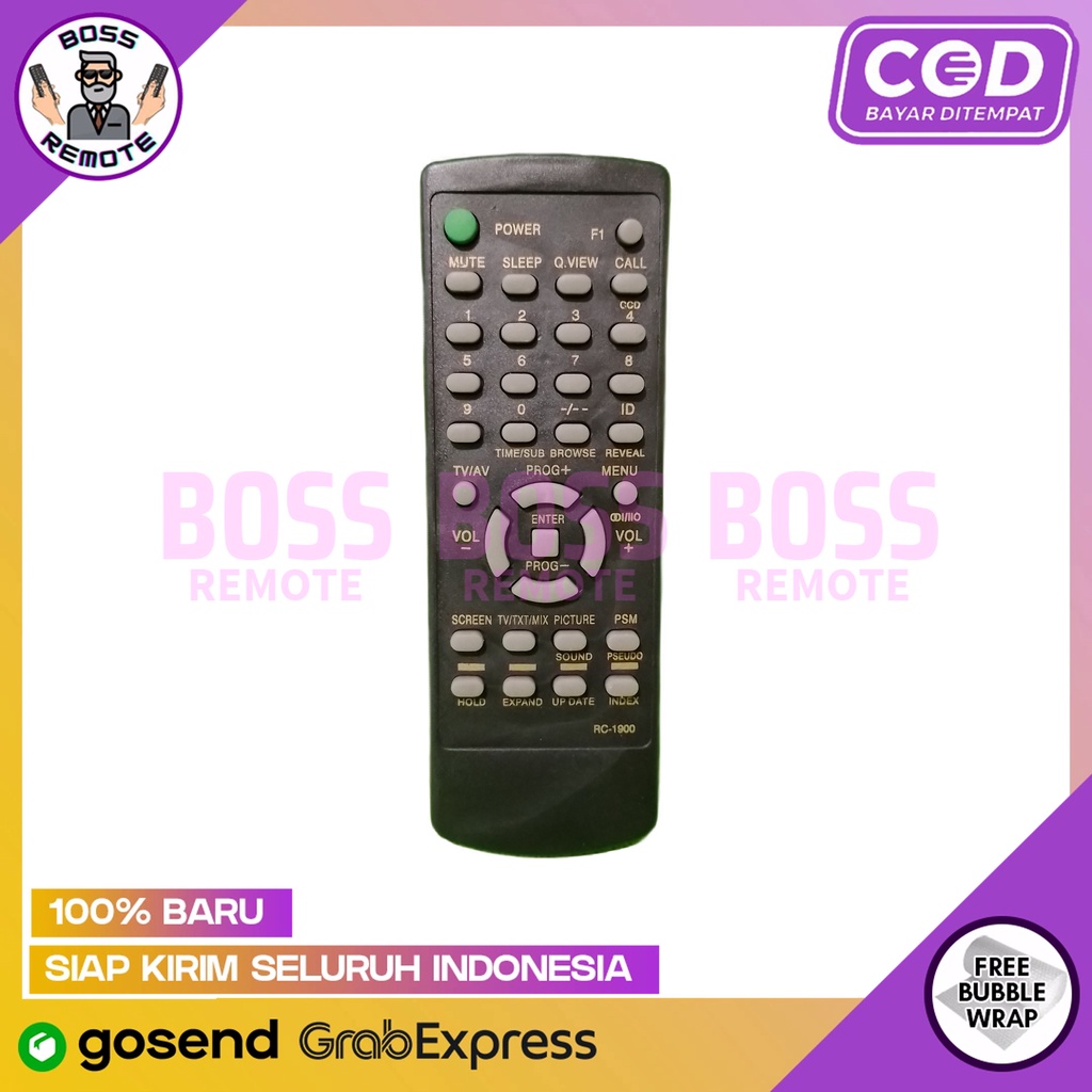 REMOTE TV TABUNG AKARI RC-1900