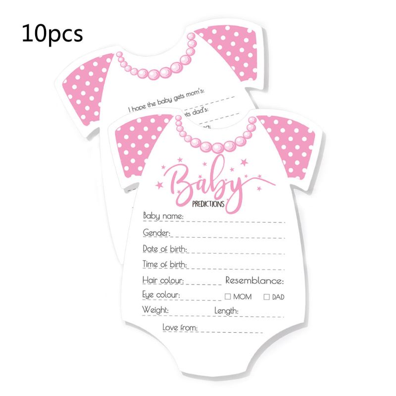 Mary 10pcs / Pak Kartu Permainan Prediksi Untuk Baby Shower