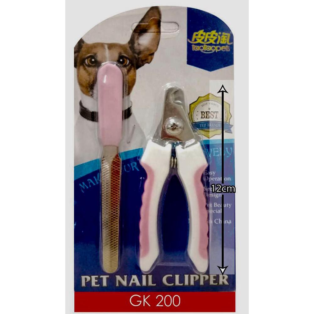 Pet Nail Clipper Gunting Kuku + Kikiran Anjing Kucing GK200 - 368184