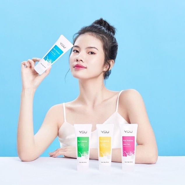 YOU HY AMINO FACIAL WASH /FACIAL WASH HY AMINO UNTUK JERAWAT / FACIAL WASH YOU