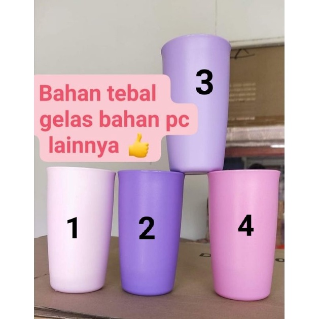 Outdoor Tumbler tupperware/outdoor tumbler / gelas Tupperware/ clear mug Tupperware